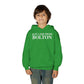 Just a kid from Bolton Youth Heavy Blend Hooded Sweatshirt