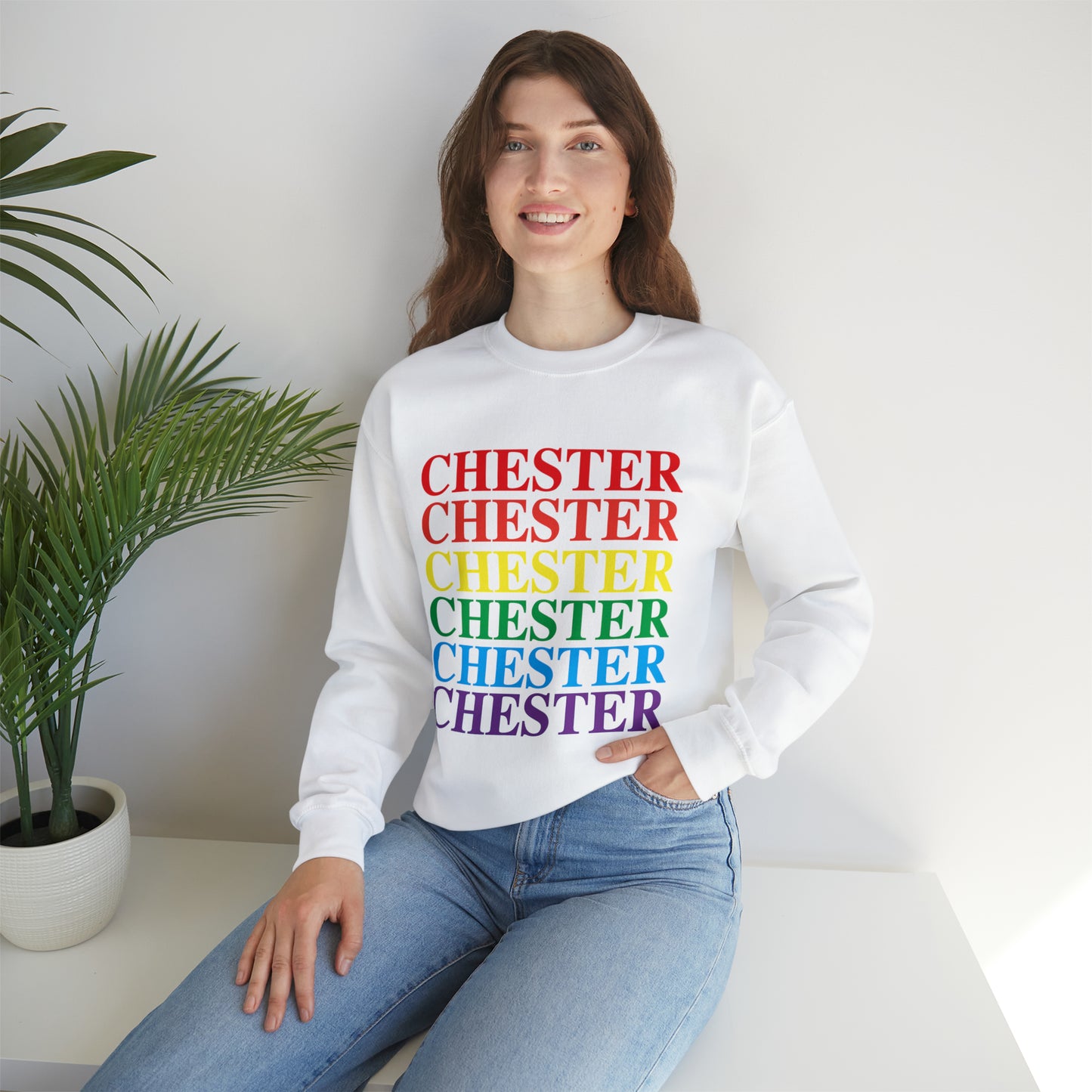 Chester Pride Unisex Heavy Blend™ Crewneck Sweatshirt