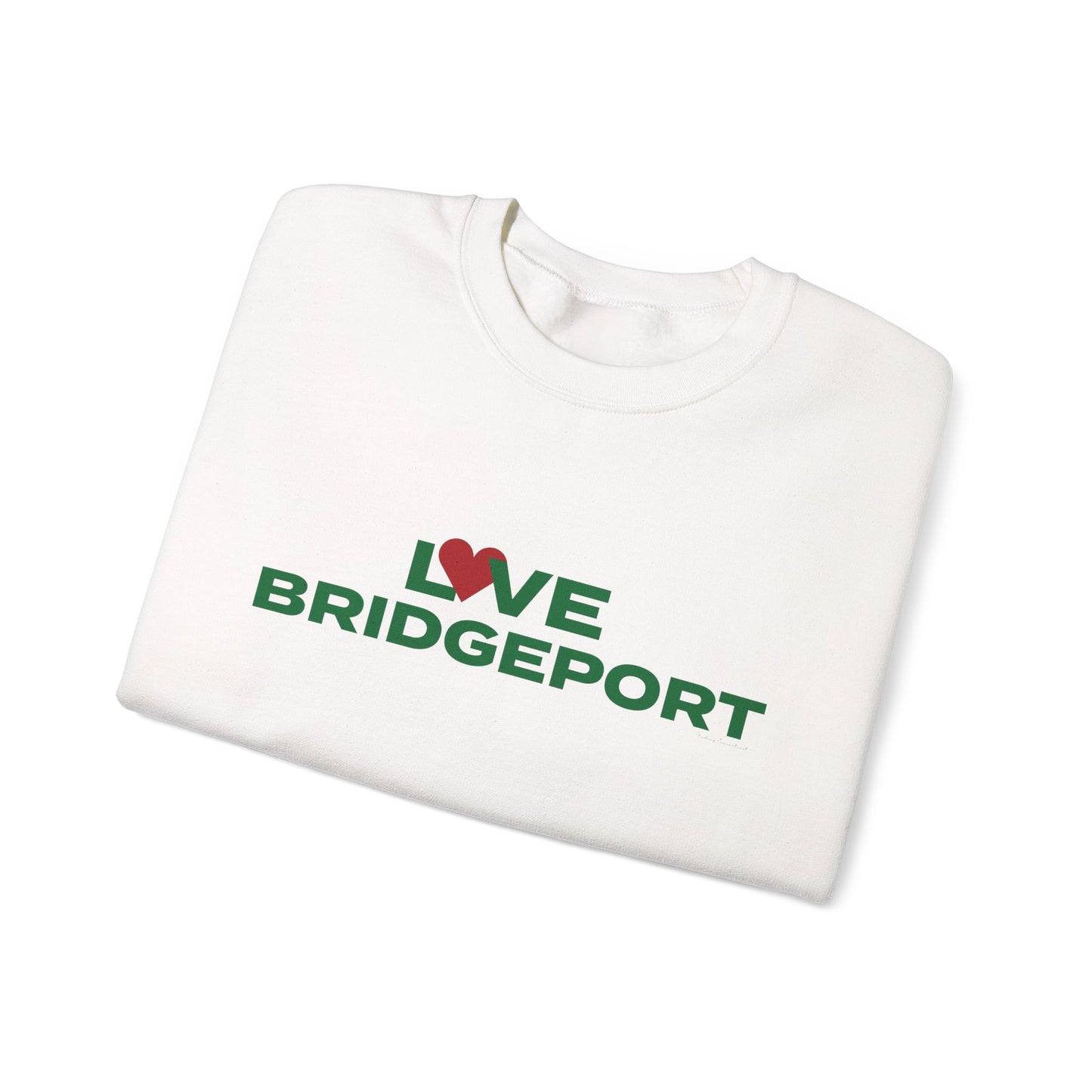 Love Bridgeport Unisex Heavy Blend™ Crewneck Sweatshirt