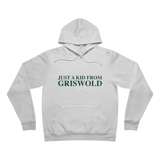 Just a kid from Griswold Unisex Sponge Fleece Pullover Hoodie