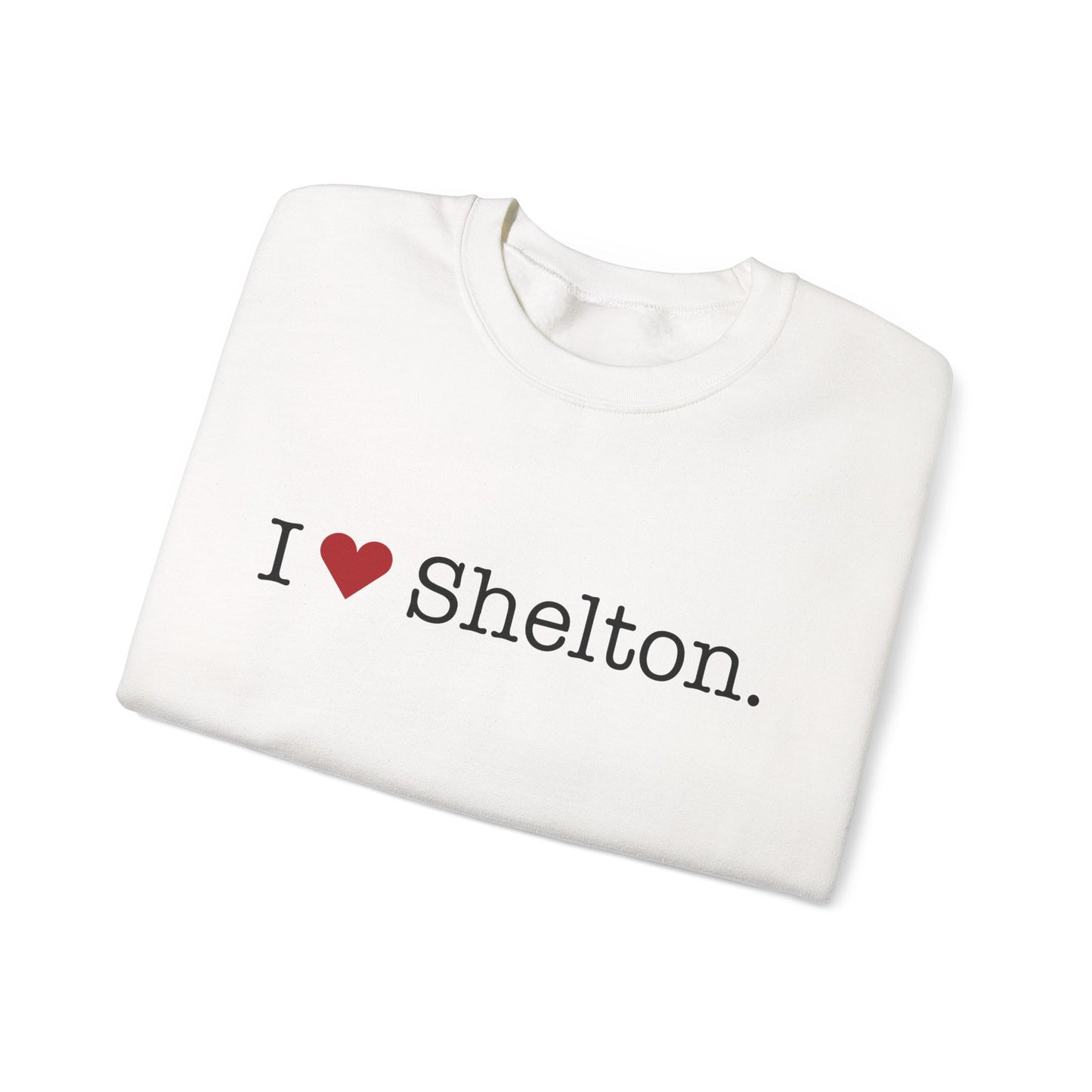 I Heart Shelton. Unisex Heavy Blend™ Crewneck Sweatshirt