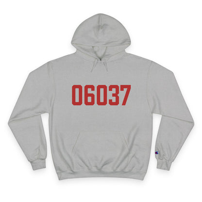 06037 Berlin Connecticut Zip Code Champion Hoodie