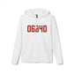 06840 New Canaan Connecticut Zip Code adidas Unisex Fleece Hoodie Sweatshirt