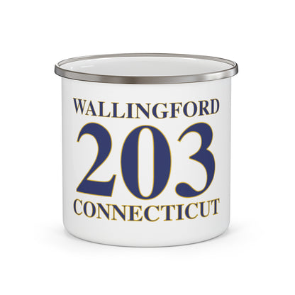 Wallingford 203 Connecticut Enamel Camping Mug