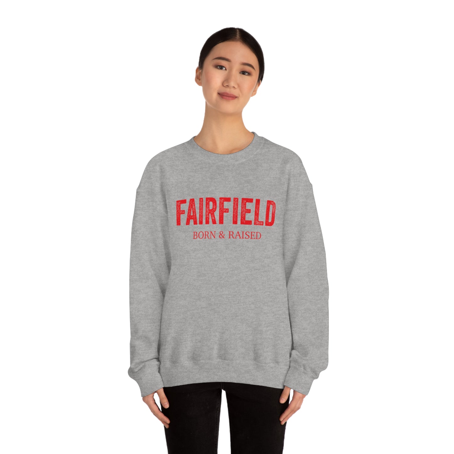 Fairfield Born & Raised Unisex Heavy Blend™ Crewneck Sweatshirt