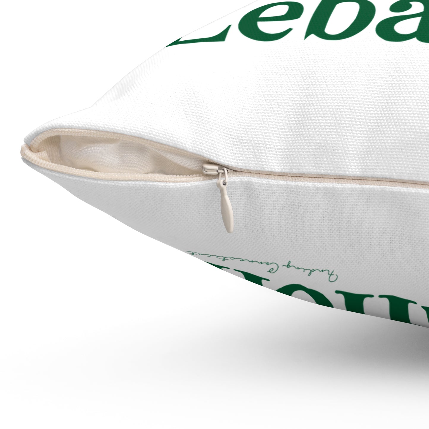 I Clover Lebanon Spun Polyester Square Pillow