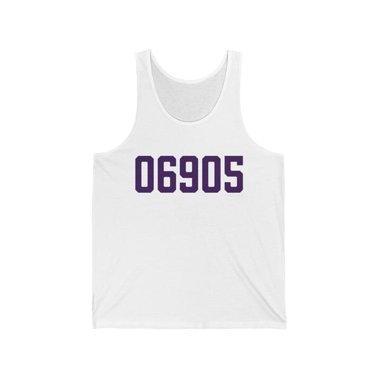 06905 Stamford Connecticut Zip Code Unisex Jersey Tank Top