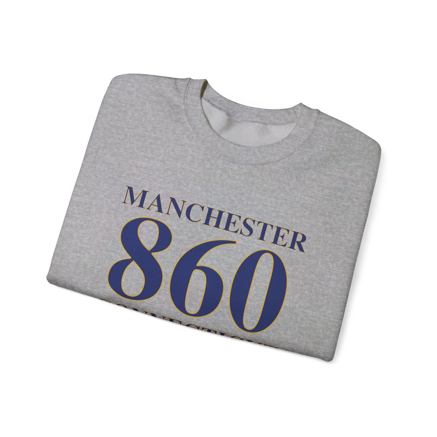 Manchester 860 Connecticut Unisex Heavy Blend™ Crewneck Sweatshirt