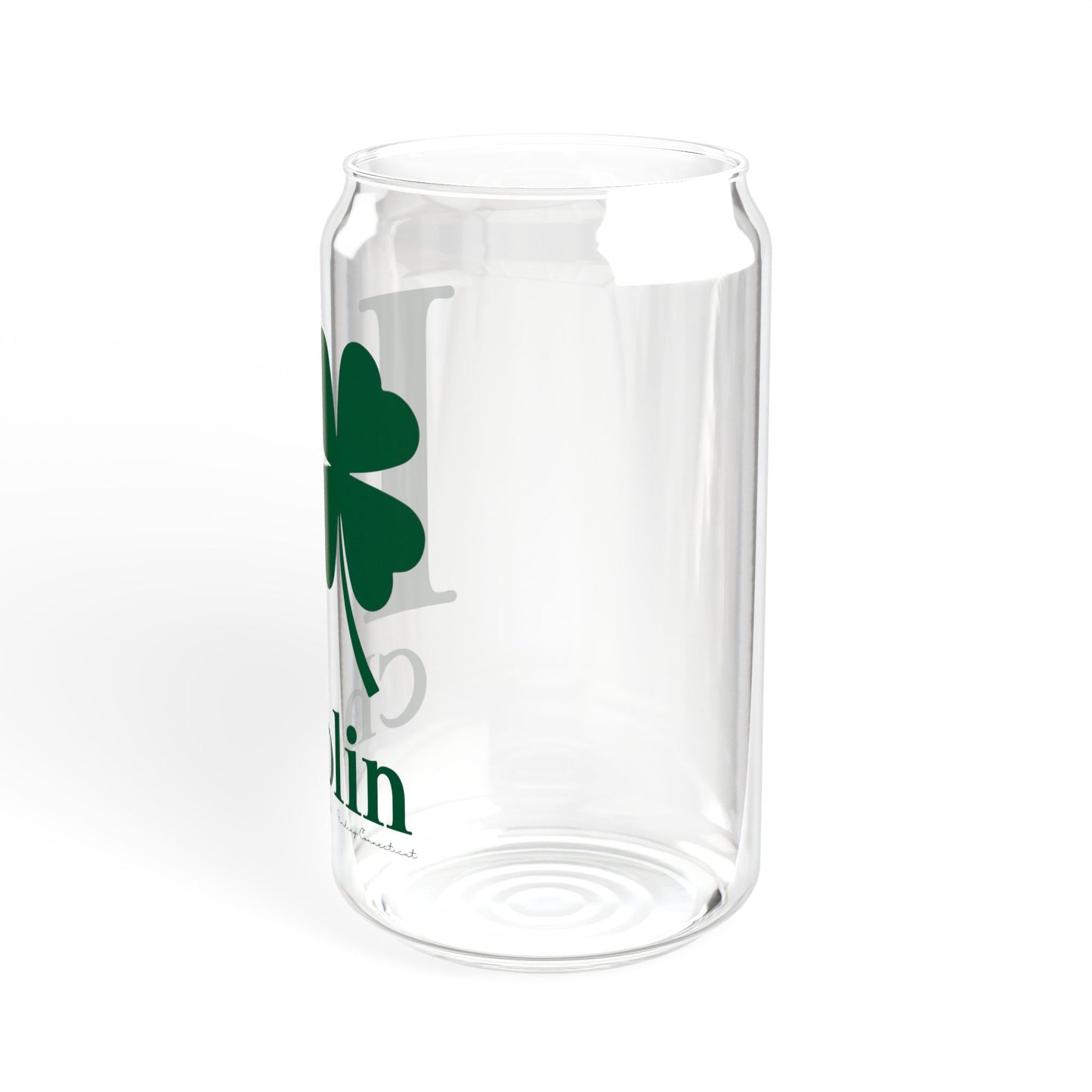 I Clover Chaplin Sipper Glass, 16oz
