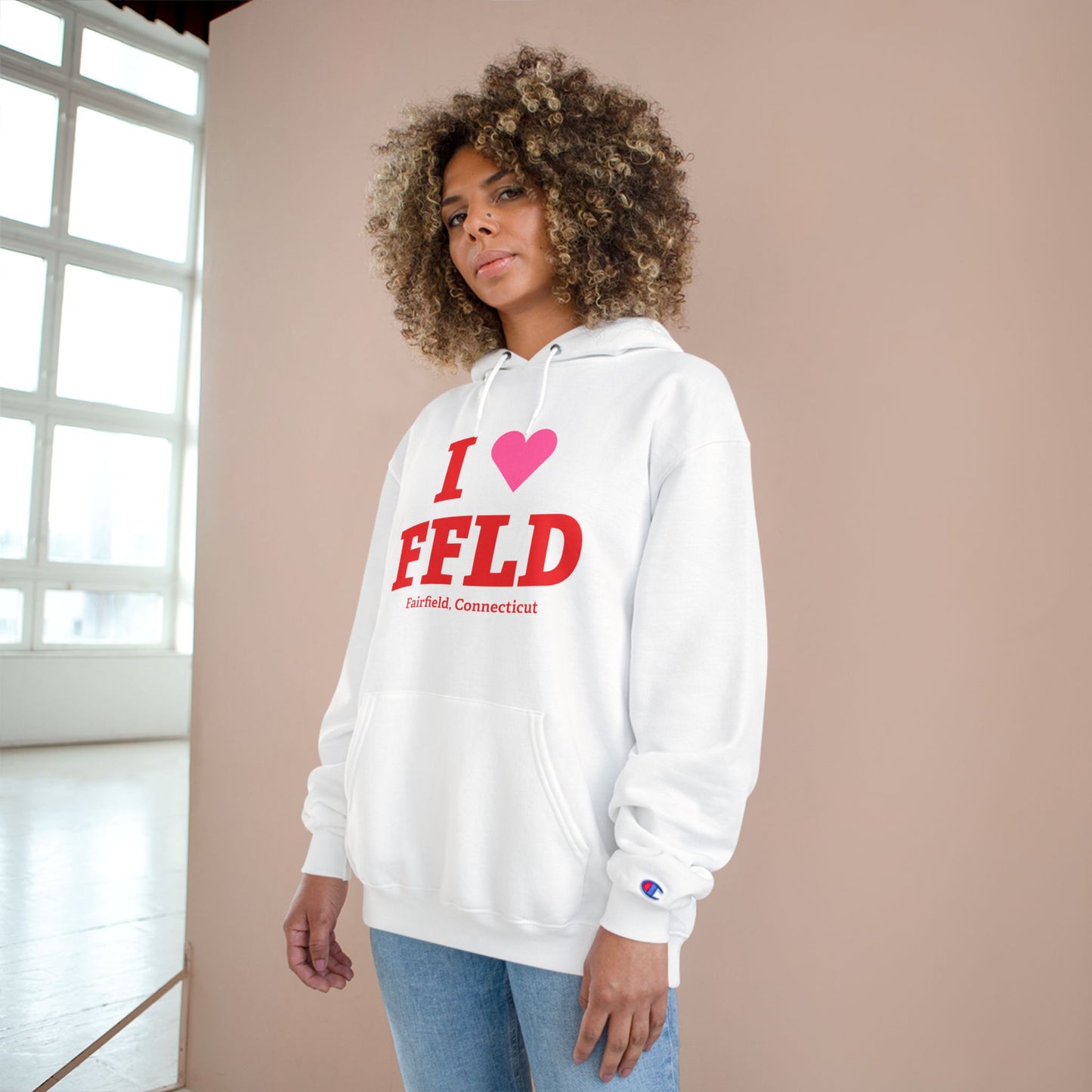 I Heart FFLD Champion Hoodie