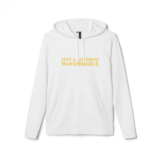 Just a kid from Woodbridge adidas Unisex Fleece Hoodie