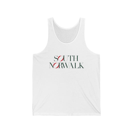 41 Tilt South Norwalk Unisex Jersey Tank Top