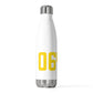06438 Haddam Connecticut Zip Code 20oz Insulated Bottle