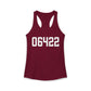 06422 Durham CT Zip Code Women's Ideal Racerback Tank Top
