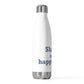 Sharon is My Happy Place 20 oz Insulated Bottle