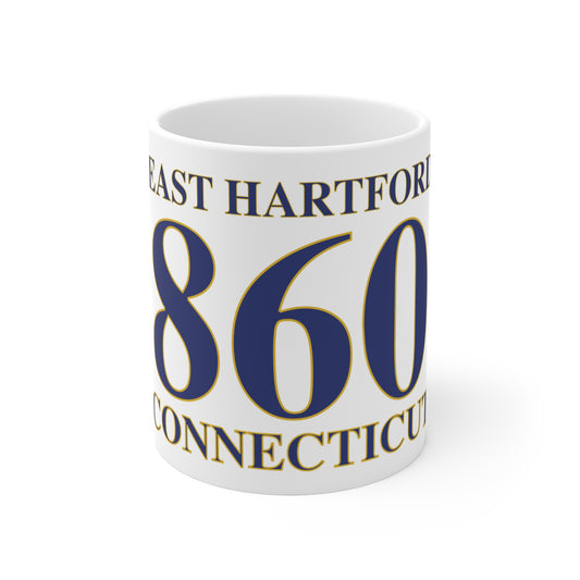 East Hartford 860 Connecticut Canton Mug 11oz