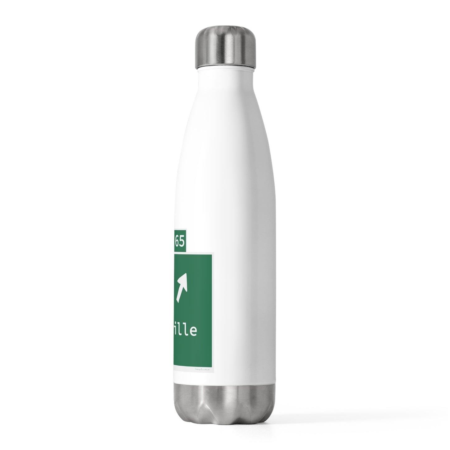 Vintage WCP Exit 65 Sign 20oz Insulated Bottle