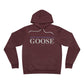 Just a kid listening to Goose - Gray & Purple Unisex Sponge Fleece Pullover Hoodie