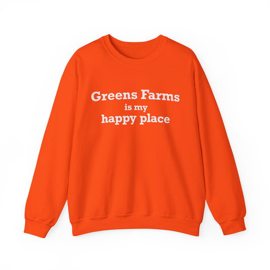 Greens Farms is my Happy Place Unisex Heavy Blend™ Crewneck Sweatshirt