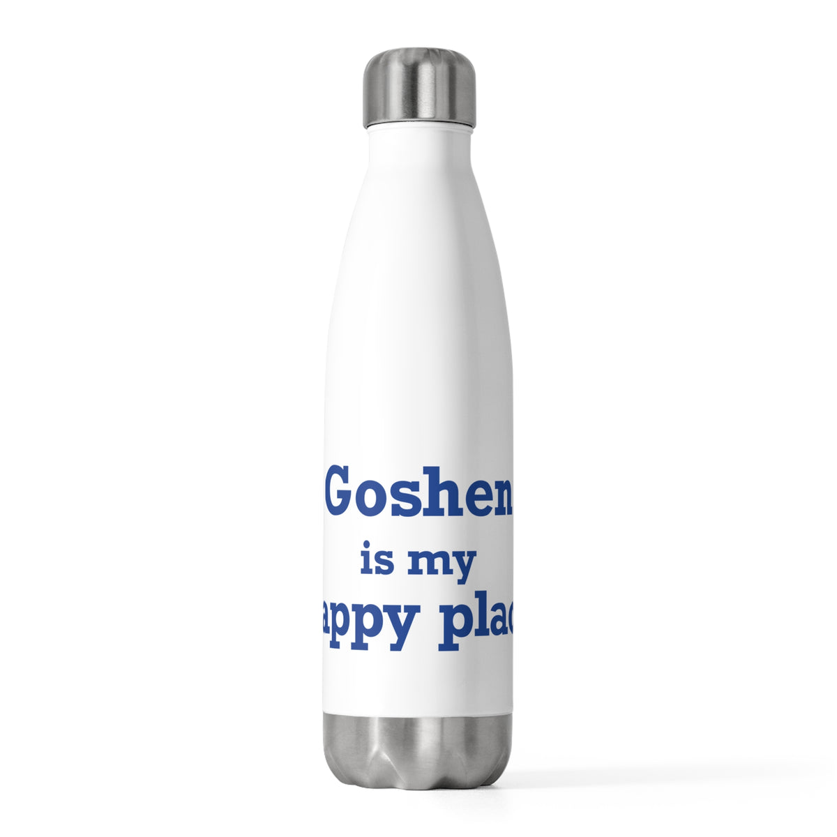 Goshen is My Happy Place 20 oz Insulated Bottle