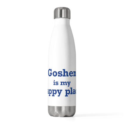 Goshen is My Happy Place 20 oz Insulated Bottle