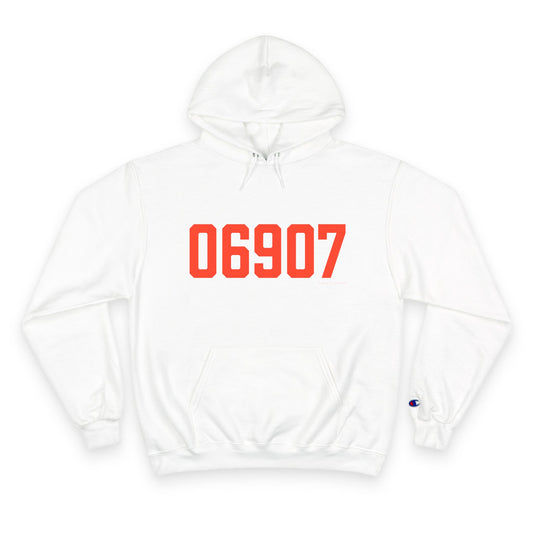 06907 Stamford Connecticut Zip Code Champion Hoodie Sweatshirt