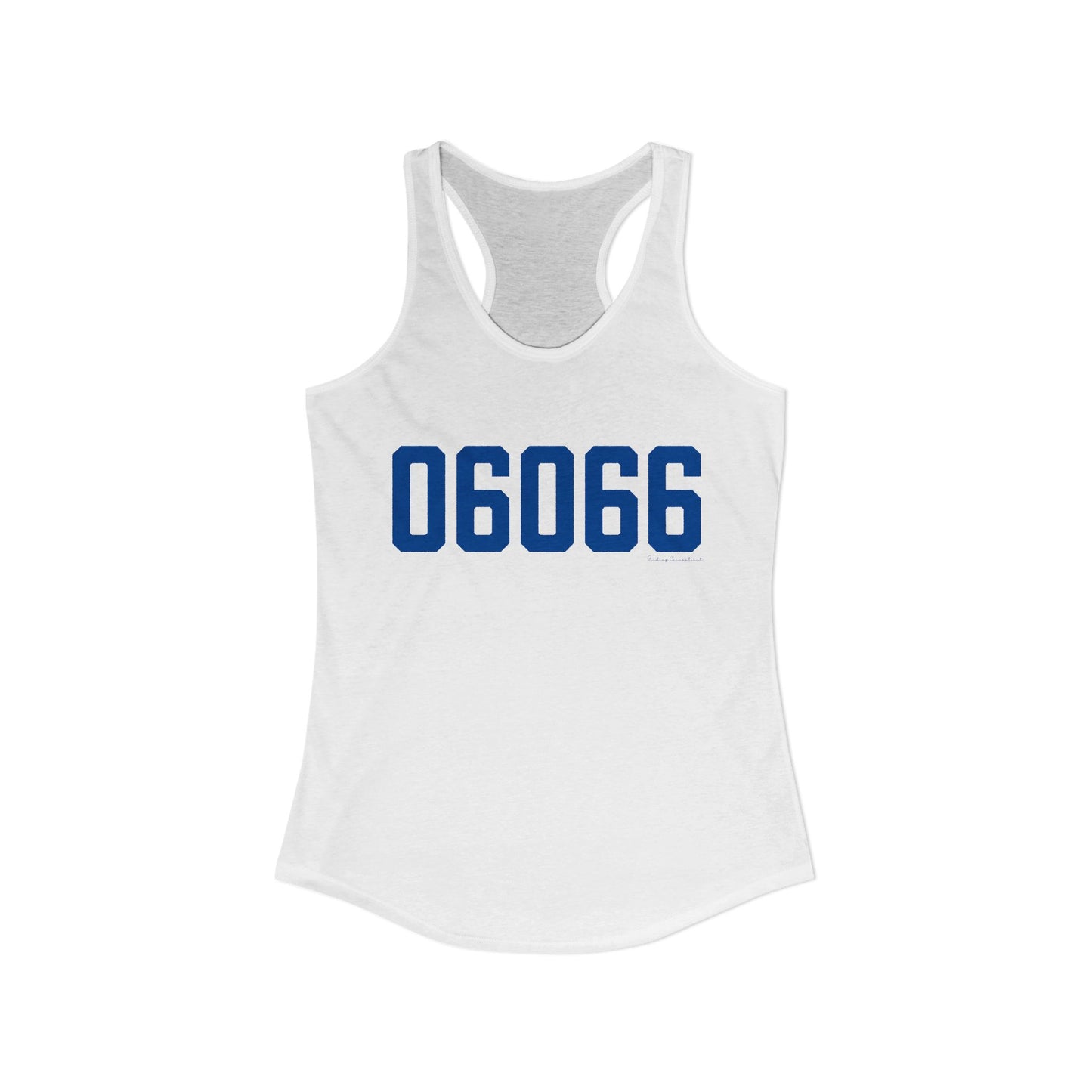 06066 Vernon Connecticut Zip Code Women's Ideal Racerback Tank Top