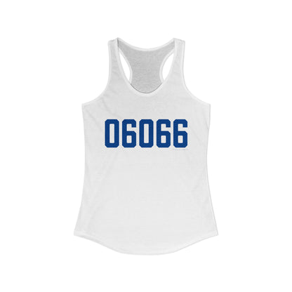 06066 Vernon Connecticut Zip Code Women's Ideal Racerback Tank Top
