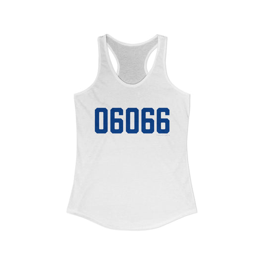 06066 Vernon Connecticut Zip Code Women's Ideal Racerback Tank Top