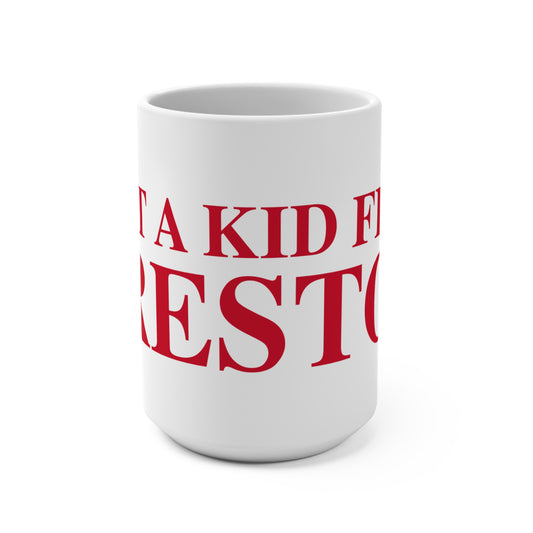 Just a kid from Preston Mug 15oz