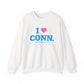 I Heart CONN. Unisex Heavy Blend™ Crewneck Sweatshirt