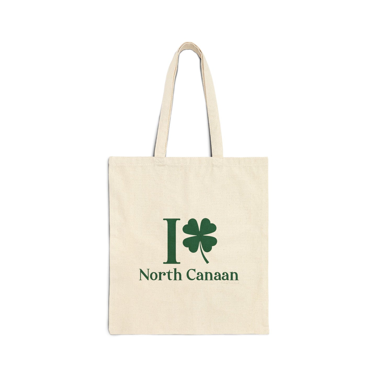 I Clover North Canaan Cotton Canvas Tote Bag
