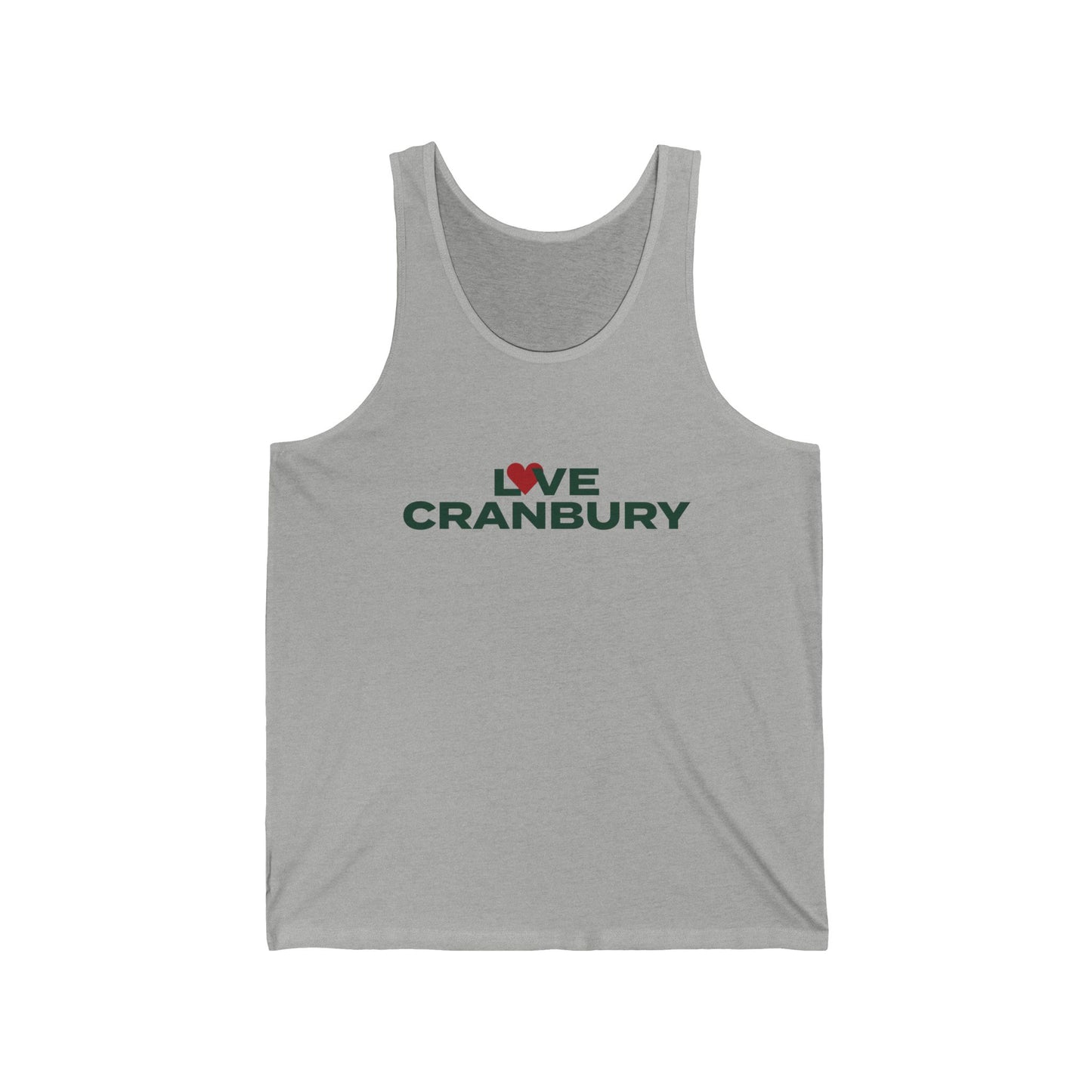 Love Cranbury Unisex Jersey Tank Top
