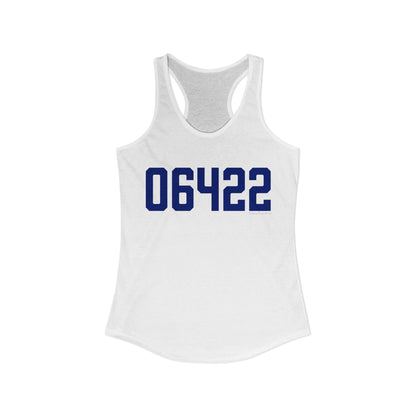 06422 Durham Connecticut Zip Code Women's Ideal Racerback Tank Top