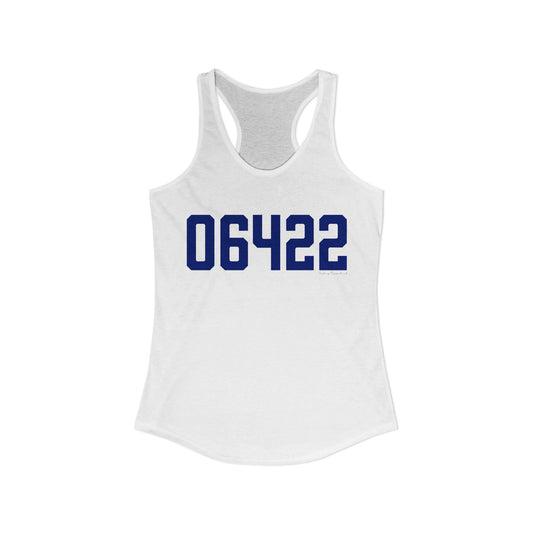06422 Durham Connecticut Zip Code Women's Ideal Racerback Tank Top