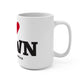 I Heart NTWN Mug 15oz