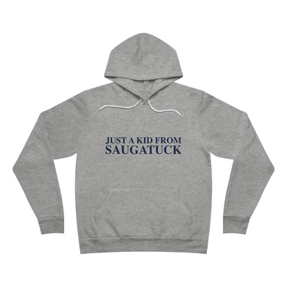 Just a kid from Saugatuck Unisex Sponge Fleece Pullover Hoodie Sweatshirt