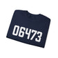 06473 - North Haven CT Zip Code Unisex Heavy Blend™ Crewneck Sweatshirt