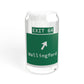 Vintage WCP Exit 64 Sign Sipper Glass, 16oz