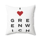 Greenwich Vision Spun Polyester Square Pillow
