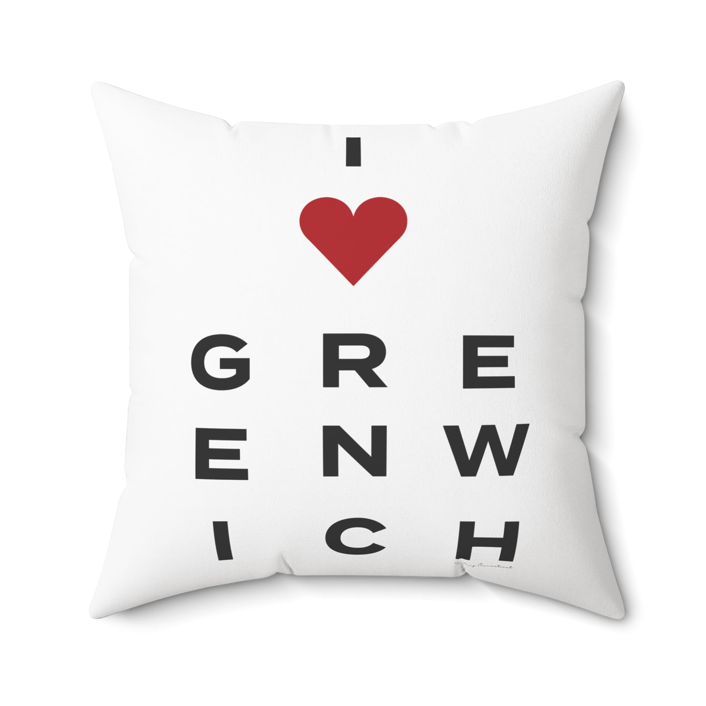 Greenwich Vision Spun Polyester Square Pillow