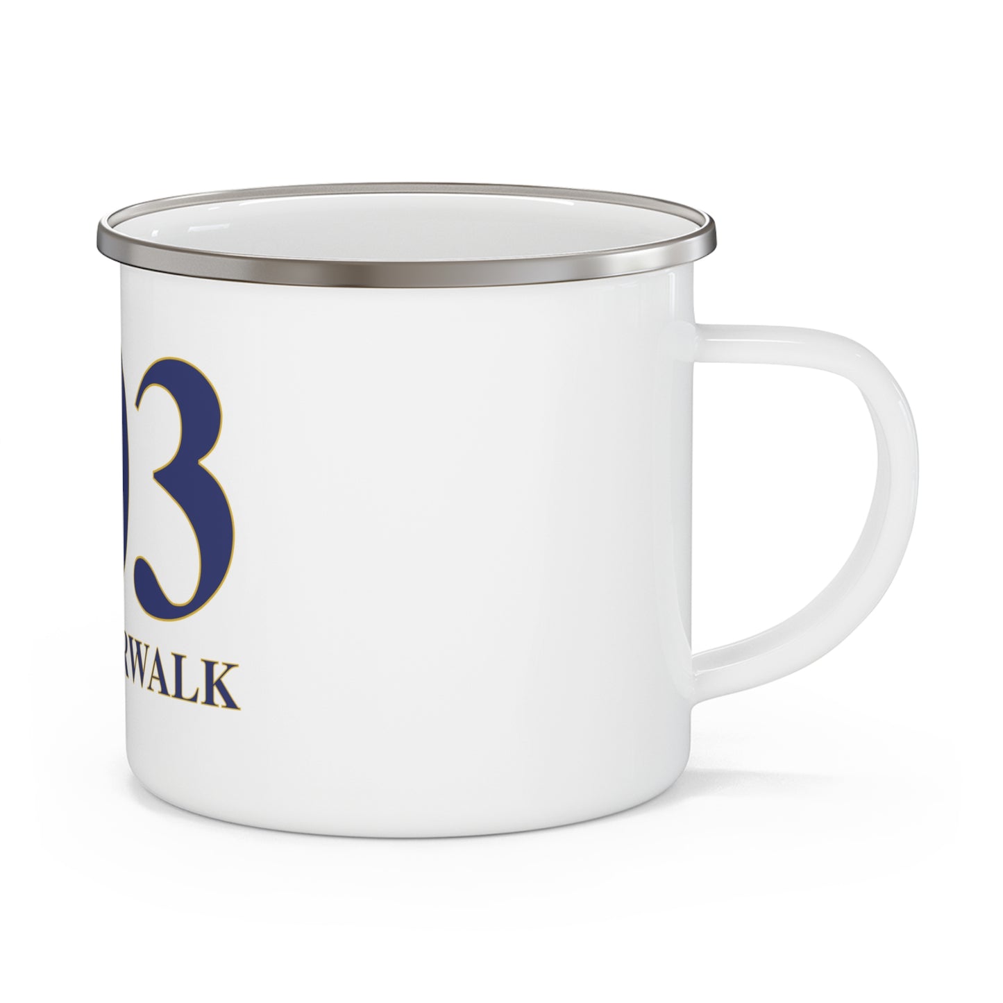 203 West Norwalk Enamel Camping Mug