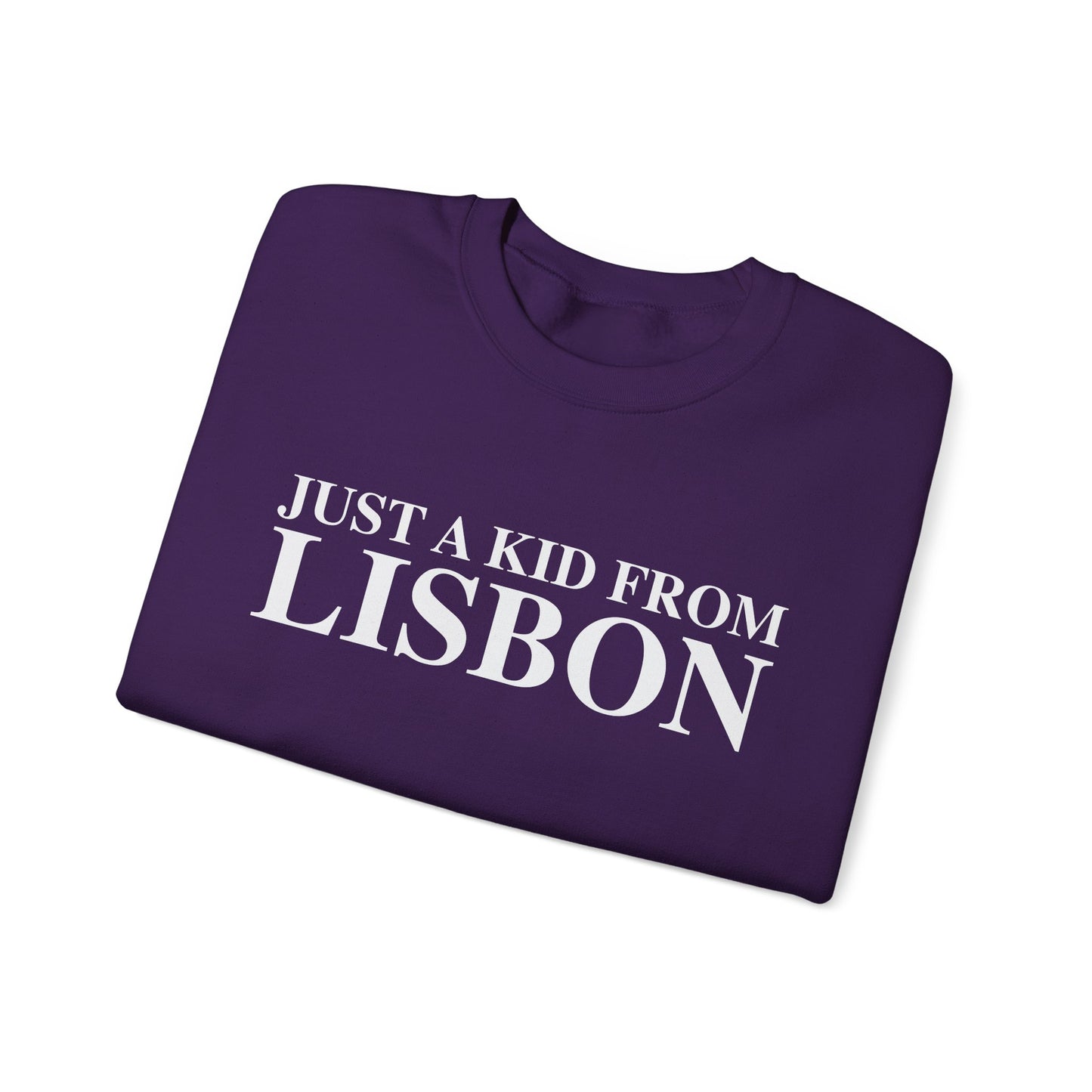 Just a kid from Lisbon Unisex Heavy Blend™ Crewneck Sweatshirt