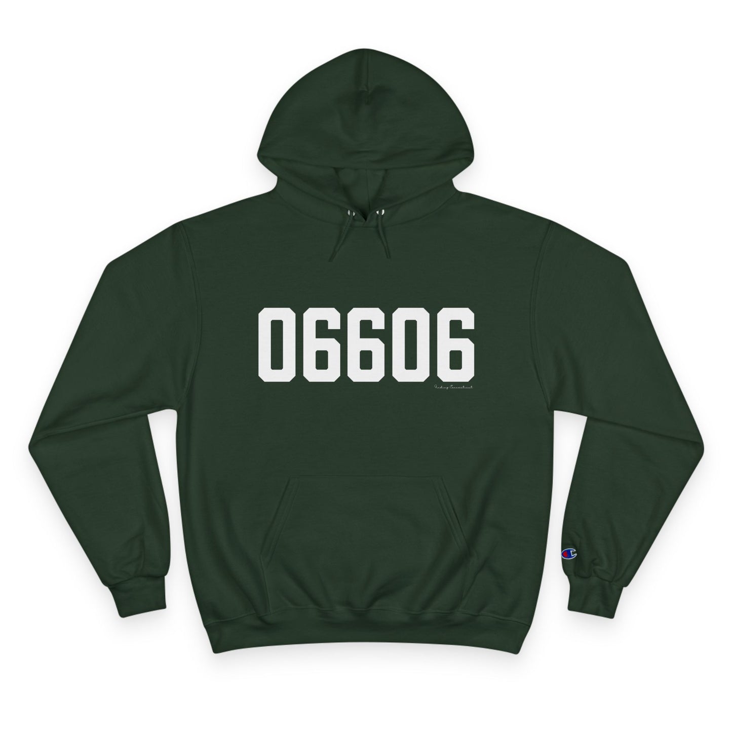 06606 Bridgeport CT Zip Code Champion Hoodie Sweatshirt