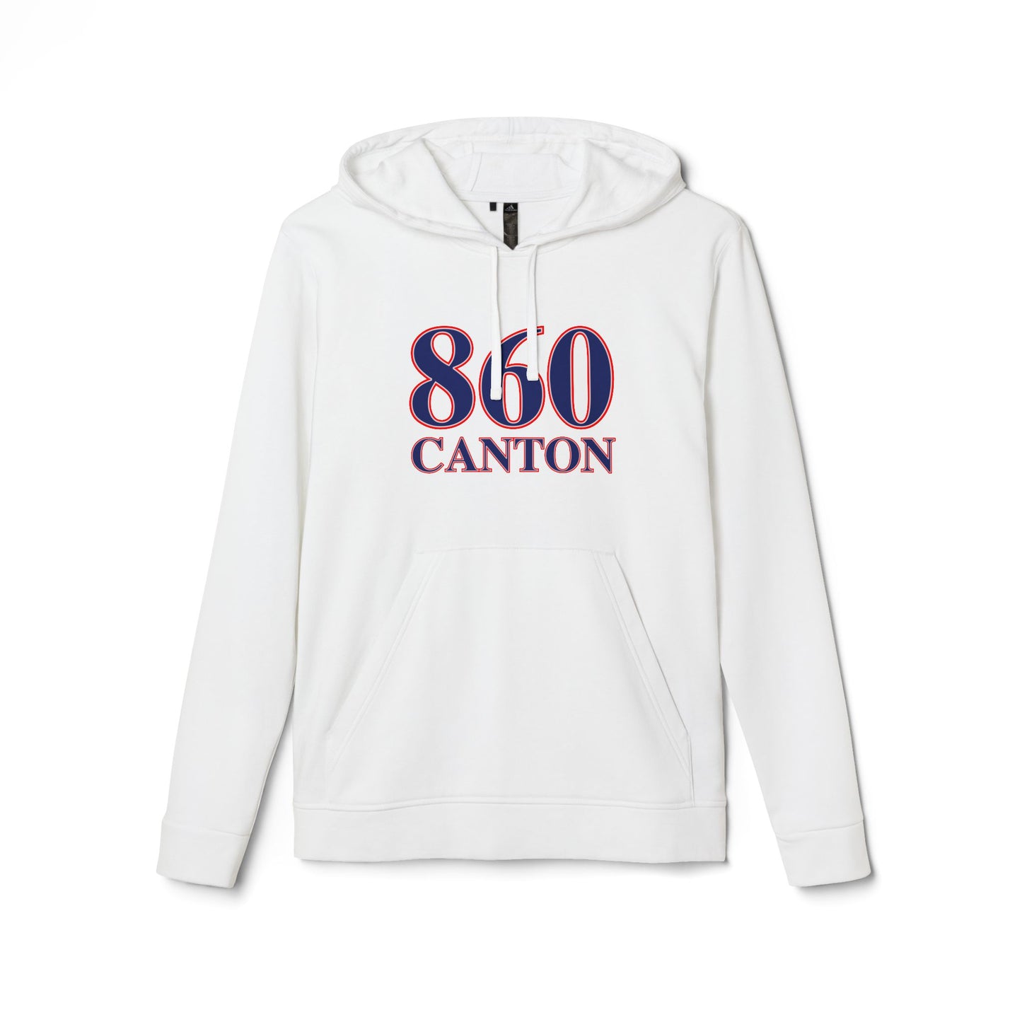 860 Canton Red White & Blue adidas Unisex Fleece Hoodie