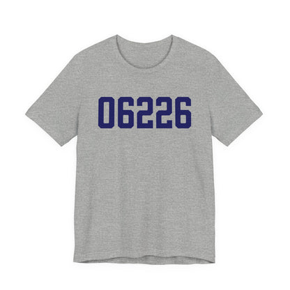 06226 Willimantic Connecticut Zip Code Unisex Jersey Short Sleeve T-Shirt