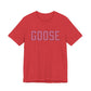 Goose Zip Code Pink & Black Unisex Jersey Short Sleeve T-Shirt