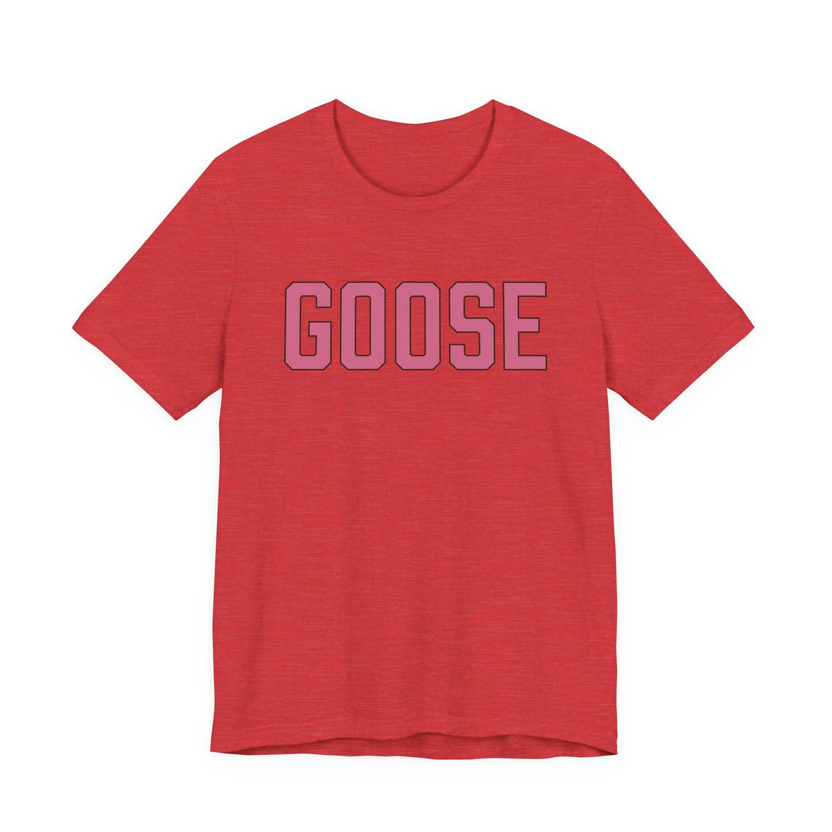 Goose Zip Code Pink & Black Unisex Jersey Short Sleeve T-Shirt