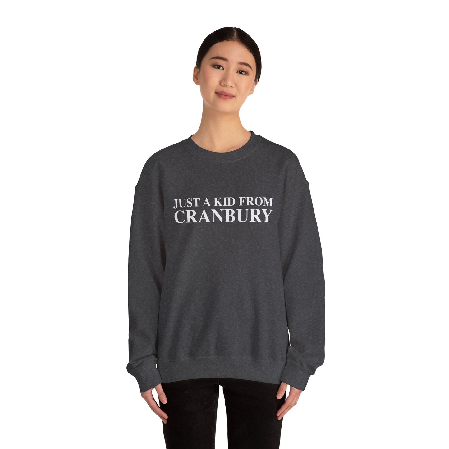 Just a kid from Cranbury Unisex Heavy Blend™ Crewneck Sweatshirt