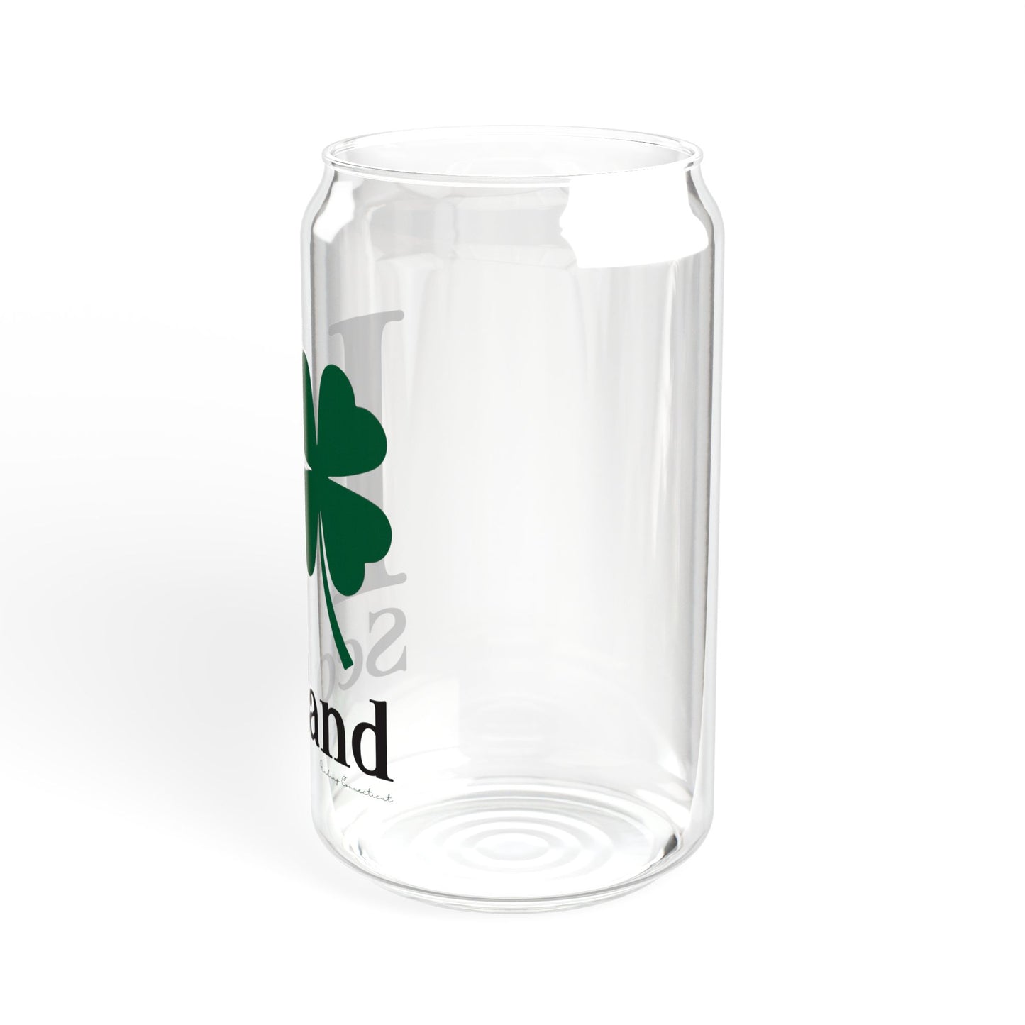 I Clover Scotland Sipper Glass, 16oz